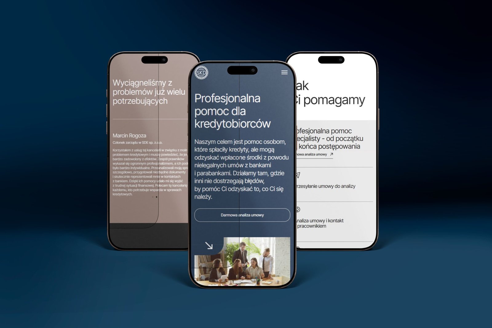 SKD web design mock up