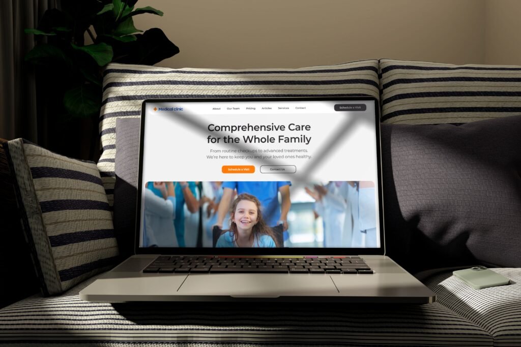 clinic 1 mobile mockup 1